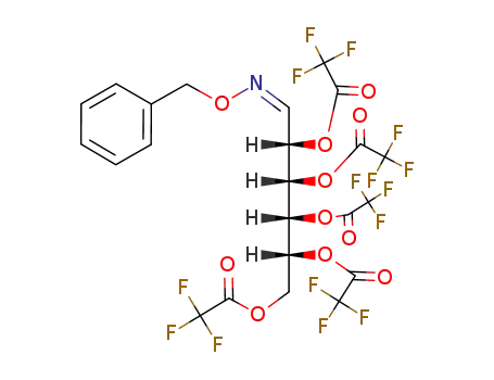 trifluoroacetylated allose anti-O-benzyloxime
