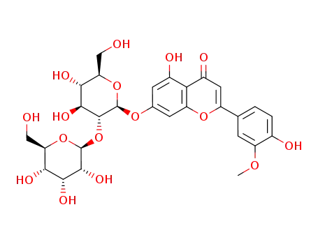 chrysoeriol 7-(2''-O-β-D-allopyranosyl)-β-D-glucopyranoside
