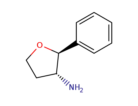 (2R*,3S*)-2-phenyltetrahydrofuran-3-amine