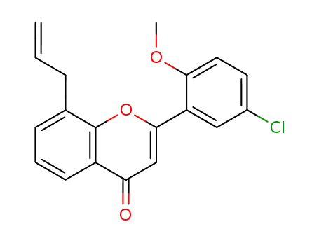 8-Allyl-2-(5-chloro-2-methoxy-phenyl)-chromen-4-one