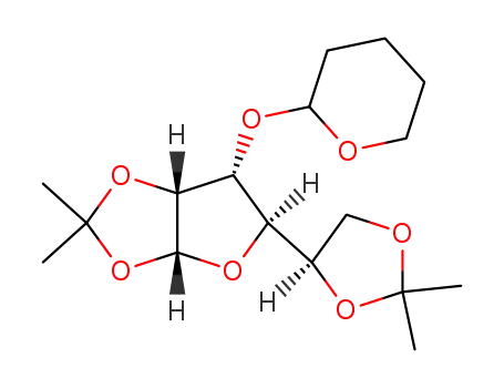 3-O-tetrahydropyranyl-1,2:5,6-di-O-isopropylidene-α-D-allofuranose