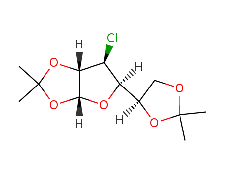 (3S)-3-chloro-3-deoxy-1,2:5,6-di-O-isoproplylidene-α-D-allofuranose