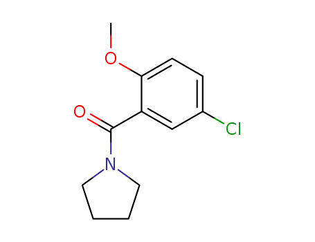 (5-chloro-2-methoxyphenyl)(pyrrolidin-1-yl)methanone