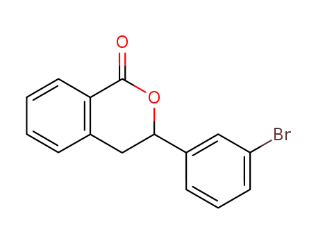 (dl)-3-(3'-bromophenyl)-3,4-dihydroisocoumarin