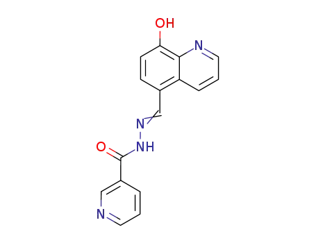 8-hydroxy-quinoline-5-carbaldehyde nicotinoylhydrazone