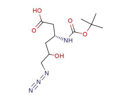6-azido-3-tert-butoxycarbonylamino-5-hydroxy-hexanoic acid