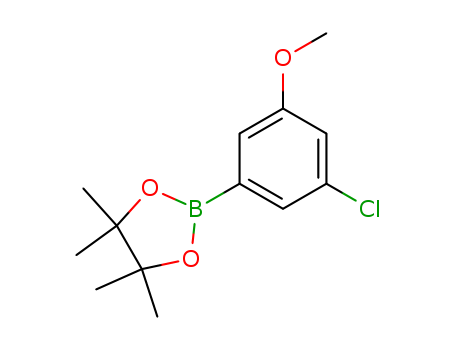 3-Chloro-5-methoxyphenylboronic acid,pinacol ester