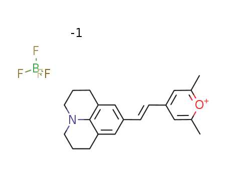 2,6-dimethyl-4-[(E)-2-(2,3,6,7-tetrahydro-1H,5H-pyrido[3,2,1-ij]quinolin-9-yl)vinyl]pyranylium tetrafluoroborate