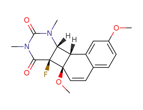 (6aR,6bS,10aR,10bS)-6b-Fluoro-2,6a-dimethoxy-8,10-dimethyl-6a,10,10a,10b-tetrahydro-6bH-8,10-diaza-benzo[a]biphenylene-7,9-dione
