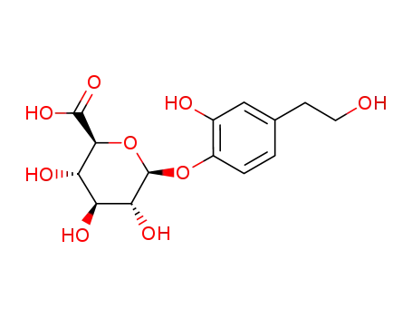 (2S,3S,4S,5R,6S)-3,4,5-trihydroxy-6-(2-hydroxy-4-(2-hydroxyethyl)phenoxy)tetrahydro-2H-pyran-2-carboxylic acid