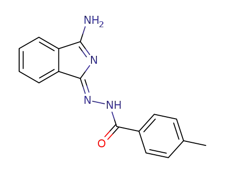 N'-(3-amino-1H-isoindol-1-ylidene)-4-methylbenzohydrazide