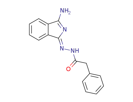 N'-(3-amino-1H-isoindol-1-ylidene)-2-phenylacetohydrazide