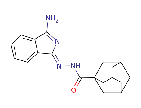 N'-(3-amino-1H-isoindol-1-ylidene)adamantane-1-carbohydrazide