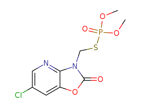 35575-96-3,Azamethiphos,Phosphorothioic acid,esters,S-[(6-chloro-2- oxooxazolo[4,5-b]pyridin-3(2H)-yl)methyl] O,O-dimethyl ester;Atrasentan Hydrochloride;S-((6-Chloro-2-oxooxazolo(4,5-b)pyridin-3(2 h)-yl)methyl) o,o-di-methylphosphorothioate;Thiophosphorsaeure-o,o-dimethyl-s-(6-chlor-oxazolo(4,5-b)pyridin-2(3 h)-o-n-3-yl)methyl-ester;