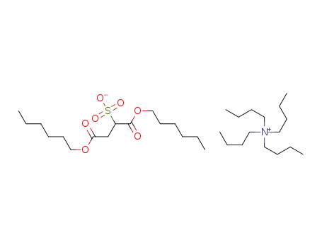 sulfosuccinic acid tetrabutylammonium di-n-hexyl ester