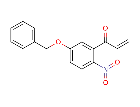 1-(5-benzyloxy-2-nitrophenol)-2-propen-1-one