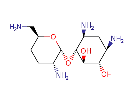 (1S,2R,3R,4S,6R)-4,6-diamino-3-[(2R,3R,6S)-3-amino-6-(aminomethyl)tetrahydropyran-2-yl]oxy-cyclohexane-1,2-diol