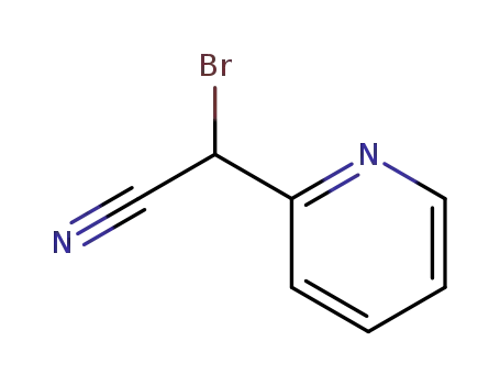 2-bromo-2-(pyridin-2-yl)acetonitrile