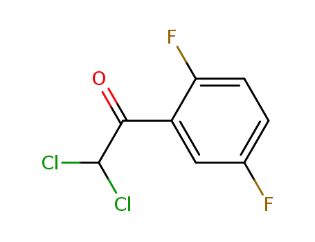 2,5-difluoro-α,α-dichloroacetophenone