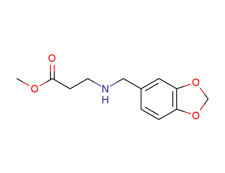 methyl 3-piperonylaminopropionate