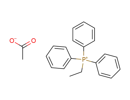 Molecular Structure of 35835-94-0 (Ethyltriphenylphosphonium acetate)