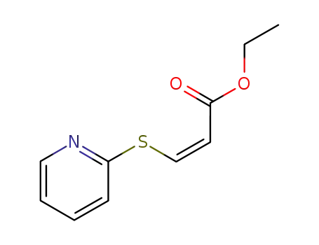 (Z)-3-(pyridin-2-ylsulfanyl)-acrylic acid ethyl ester