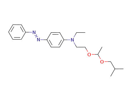 Molecular Structure of 34432-92-3 (N-ethyl-N-[2-[1-(2-methylpropoxy)ethoxy]ethyl]-4-(phenylazo)aniline)