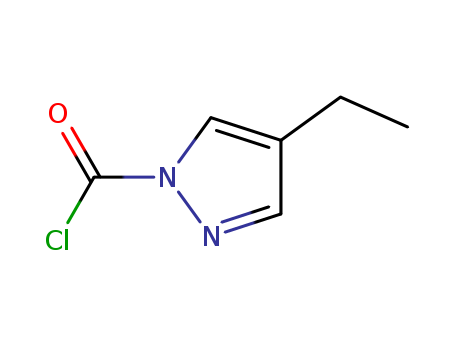 1H-Pyrazole-1-carbonyl chloride, 4-ethyl-