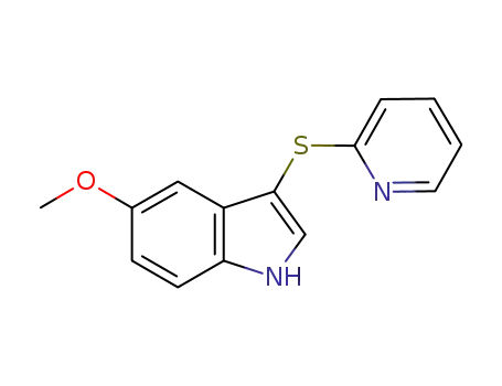 3-(2-pyridylthio)-5-methoxyindole
