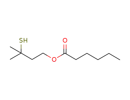 3-methyl-3-sulfanylbutyl hexanoate