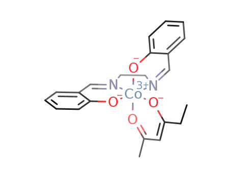 [N,N'-ethylenebis(salicylideneaminato)](2,4-hexanedionato)cobalt(III)