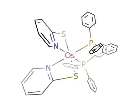 cis-trans-cis-{bis(pyridine-2-thiolato)bis(triphenylphosphine)osmium(II)}