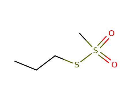 Molecular Structure of 24387-69-7 (Propyl Methanethiosulfonate)