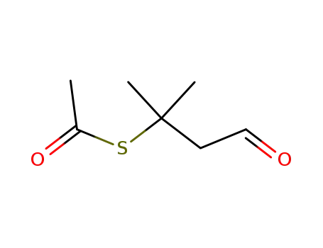 β-acetylsulfanyl-isovaleraldehyde