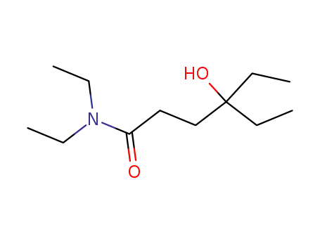 1-(N,N-diethyl)-4-ethyl-4-hydroxyhexanamide