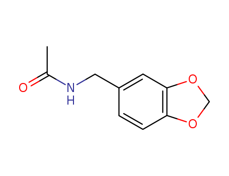 N-(benzo[1,3]dioxol-5-ylmethyl)acetamide cas  59682-83-6