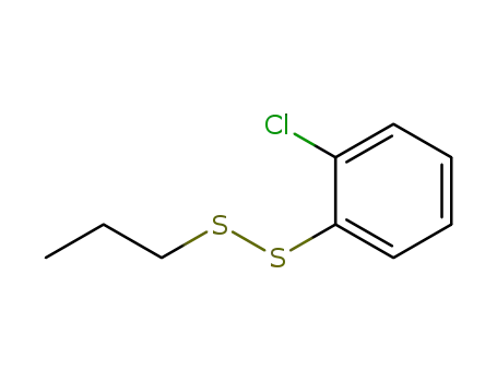 o-chlorophenyl n-propyl disulfide
