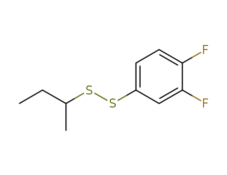 sec-butyl 3,4-difluorophenyl disulfide