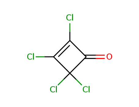 Molecular Structure of 3200-96-2 (tetrachlorocyclobut-2-enone)