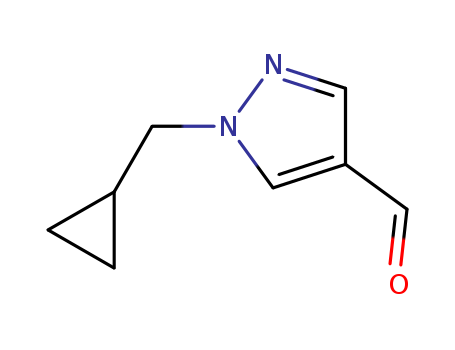1H-Pyrazole-4-carboxaldehyde, 1-(cyclopropylmethyl)-