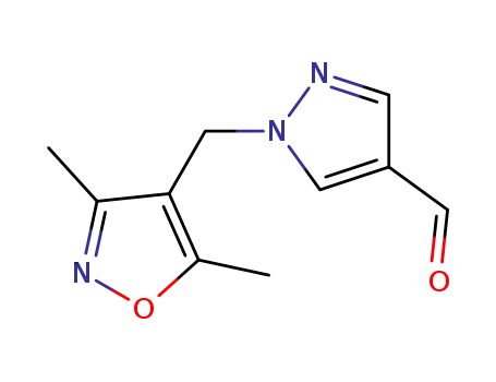 1-(3,5-dimethylisoxazol-4-ylmethyl)-1H-pyrazole-4-carbaldehyde