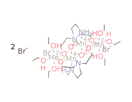 [Mn4O2(N,N-bis(2-hydroxyethyl)ethylenediamine(2-))2(EtOH)6Br2]Br2