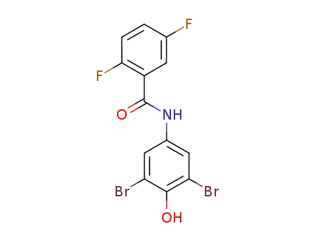 N-(3,5-dibromo-4-hydroxyphenyl)-2,5-difluorobenzamide