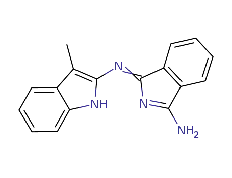 (3-amino-isoindol-1-ylidene)-(3-methyl-indol-2-yl)-amine