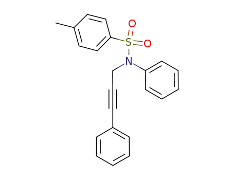4-methyl-N-phenyl-N-(3-phenylprop-2-yn-1-yl)benzenesulfonamide