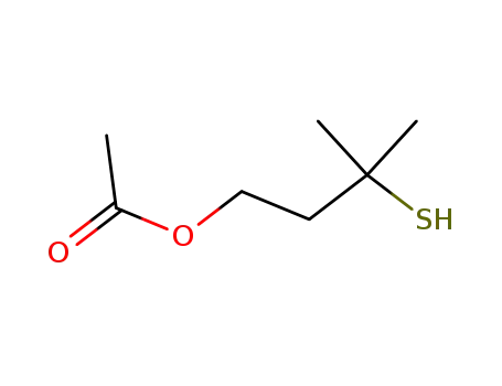 1-Butanol,3-mercapto-3-methyl-, 1-acetate