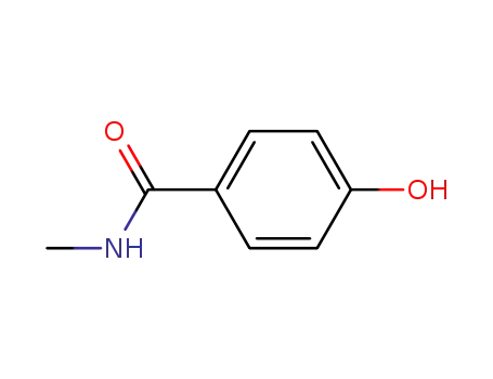 Molecular Structure of 27642-27-9 (Benzamide, 4-hydroxy-N-methyl- (9CI))