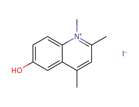 6-hydroxy-4-methyl-N-methyl-quinaldinium iodide