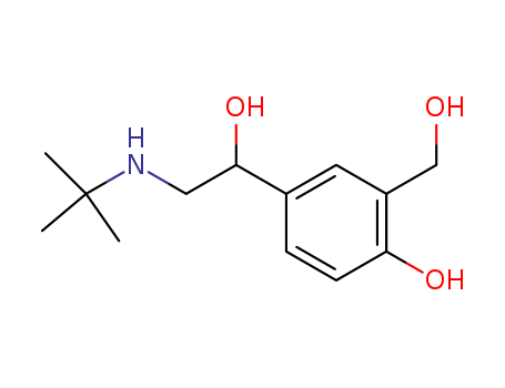 1,3-Benzenedimethanol, a1-[[(1,1-dimethylethyl)amino]methyl]-4-hydroxy-(18559-94-9)