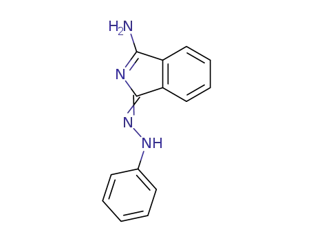 3-amino-1H-isoindol-1-one phenylhydrazone